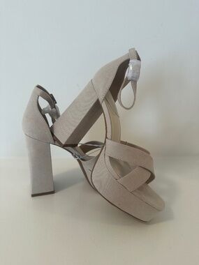 Nude Platform Heels